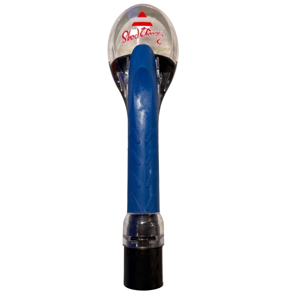 Bissell Shed Away Pet Hair Remover Tool Blue Black Handle
